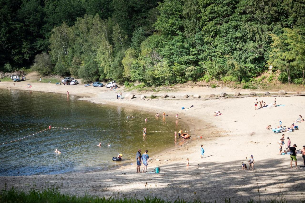 Huttopia Lac de la Siauve Lanobre Extérieur photo